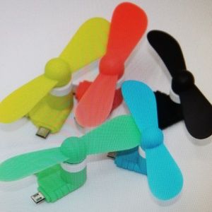 Portable 2 in 1 Mini USB Fan for Android and ios C